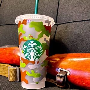 Camo Starbucks cup